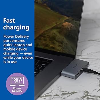 Amazon.com: Philips USB-C Multiport Hub, with 4K HDMI